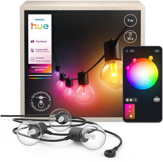 Philips Hue Festavia Outdoor vergelijking